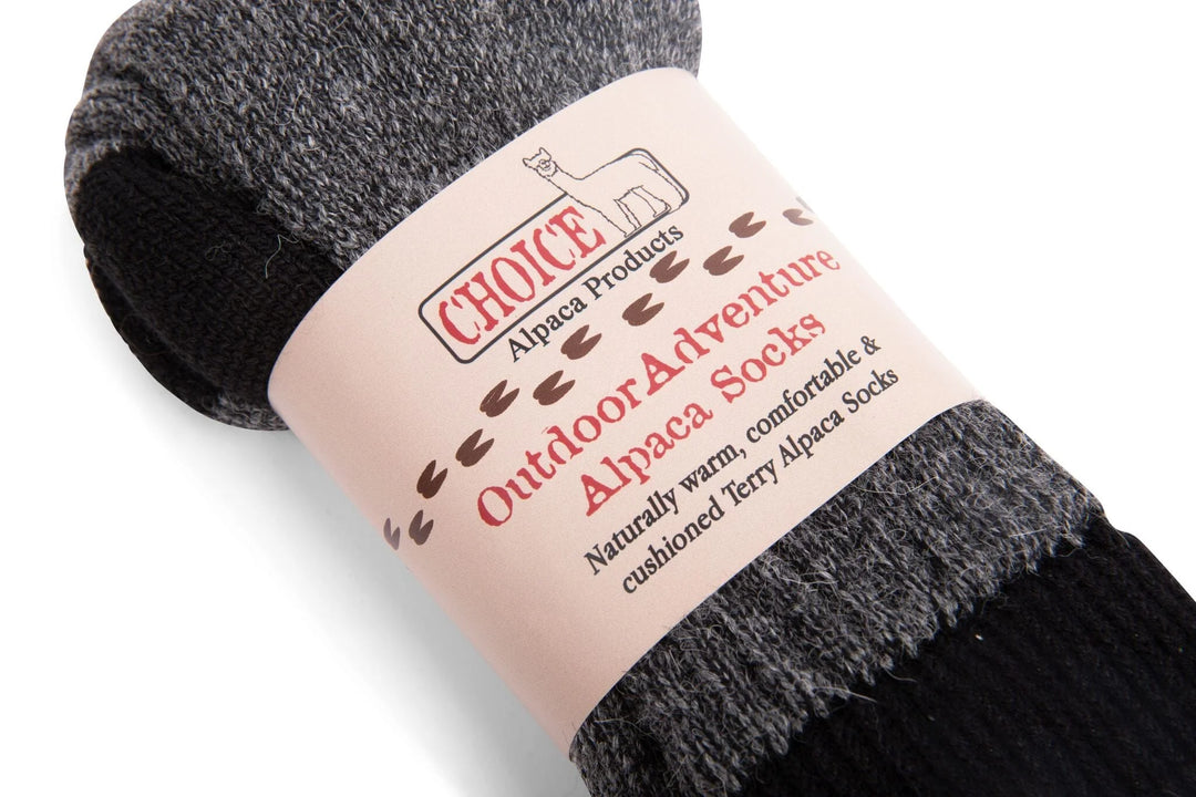 Outdoor Adventure Alpaca Socks